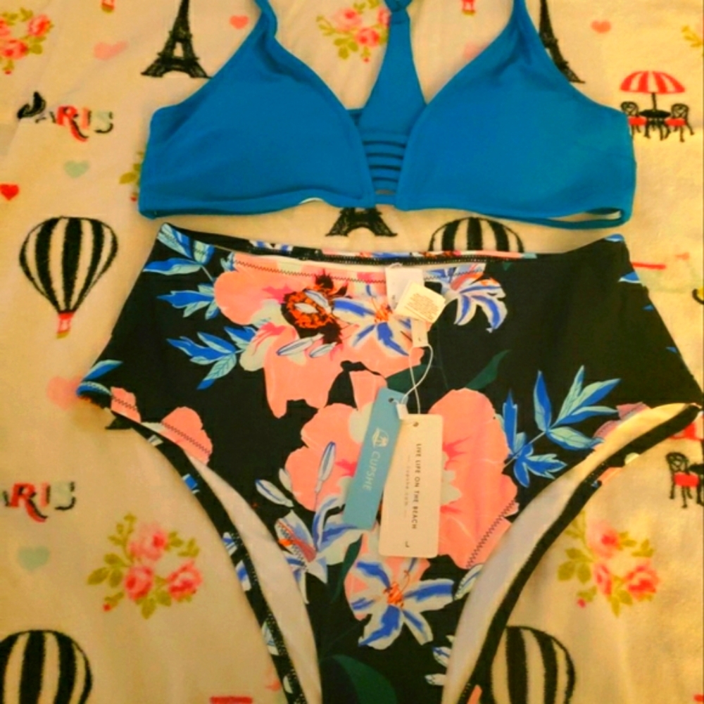 CUPSHE 2 PIECE BATHING SUIT